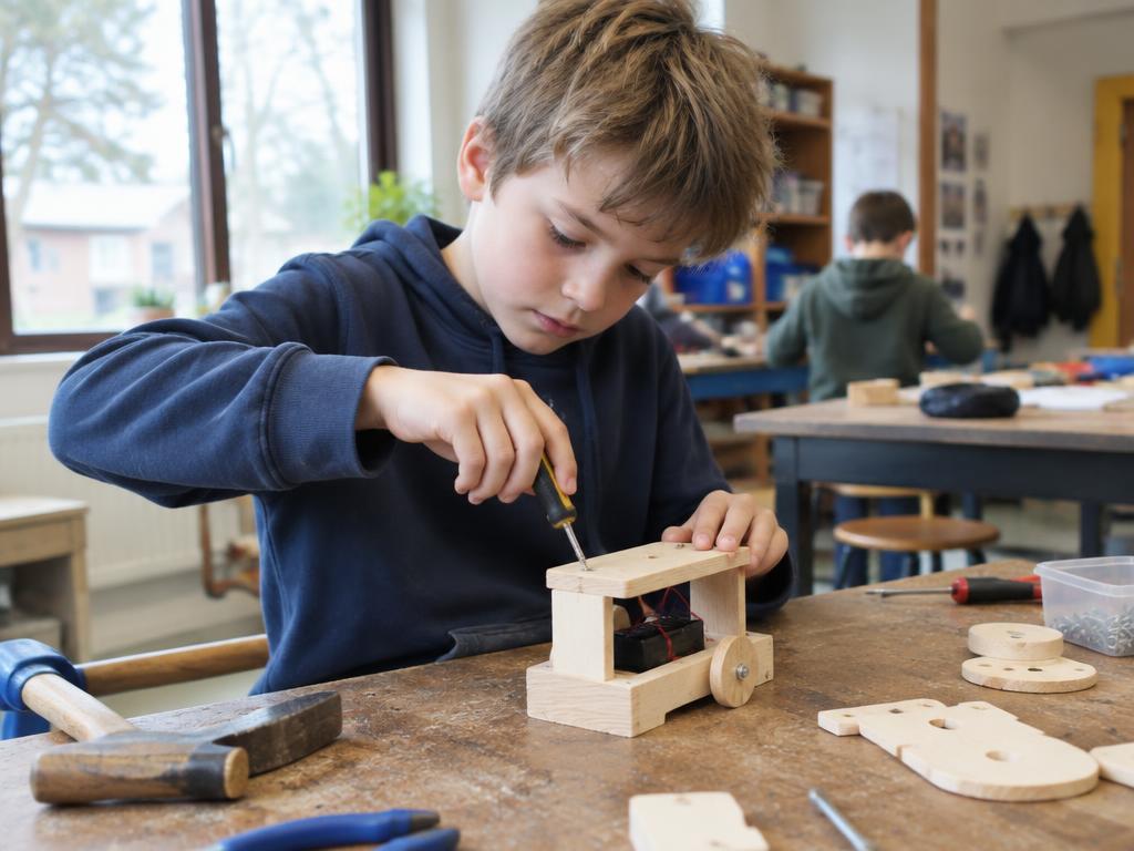 Meer na school: illustratieve schoolactiviteit