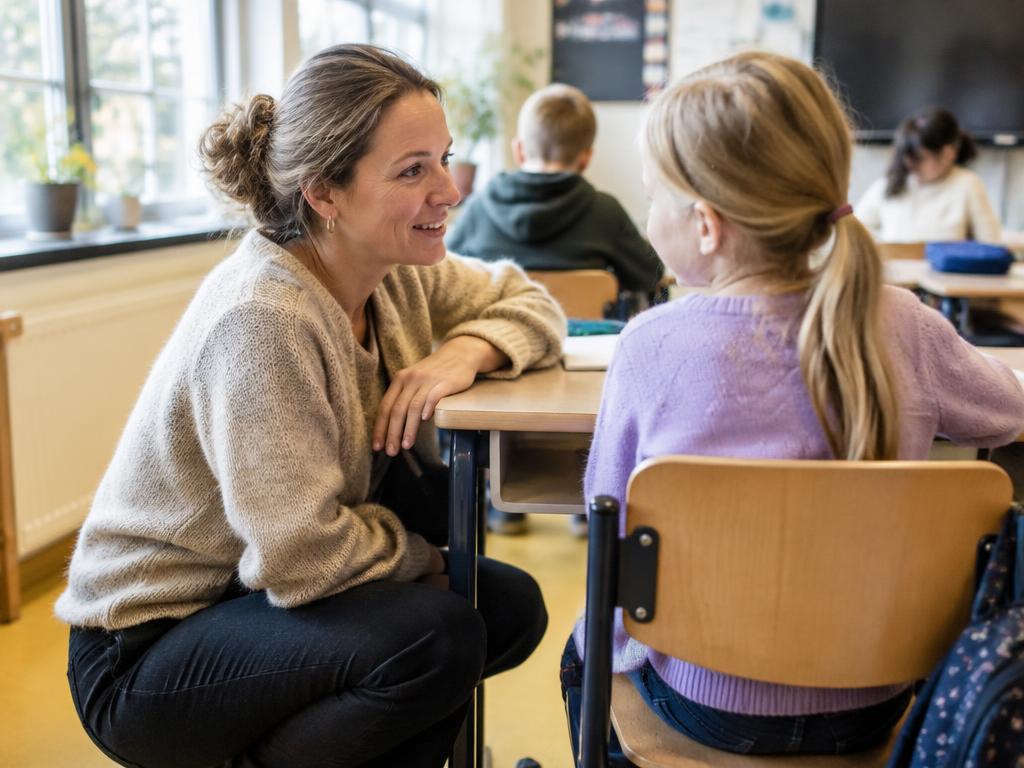 Samen in gesprek op school